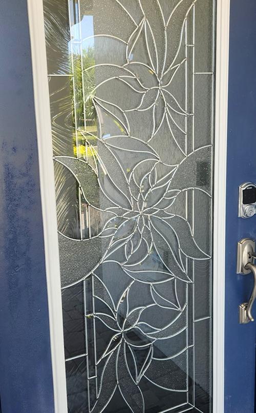 Decorative Glass Insert