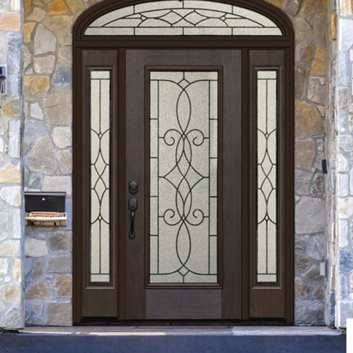 Ashbury Decorative Glass Door Insert