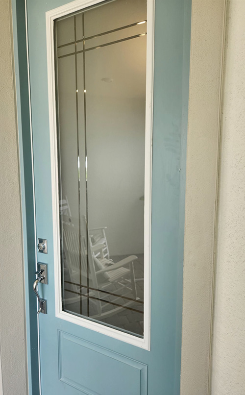 Decorative Glass Insert